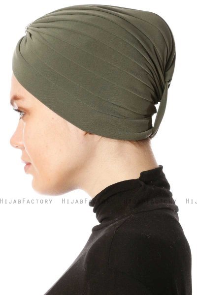 Arwa - Turbante Crepe Chiffon Cachi - Sehr-i Sal