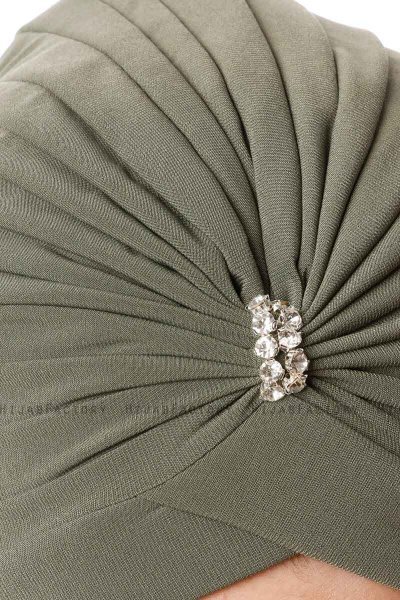 Arwa - Turbante Crepe Chiffon Cachi - Sehr-i Sal