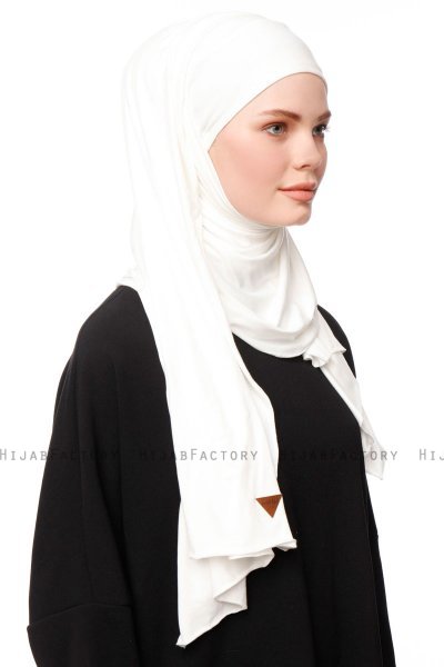 Asya - Hijab Pratico Viscosa Creme