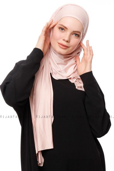 Asya - Hijab Pratico Viscosa Rosa Antico