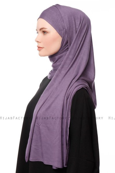 Asya - Hijab Pratico Viscosa Viola