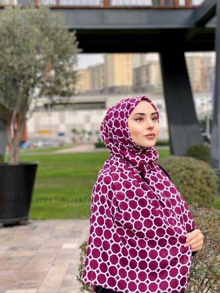 Atika - Hijab Fantasia Di Coton Bordò - Mirach