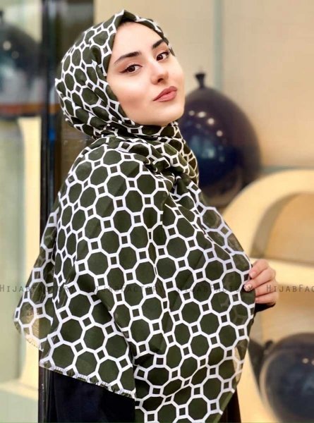 Atika - Hijab Fantasia Di Cotone Cachi - Mirach