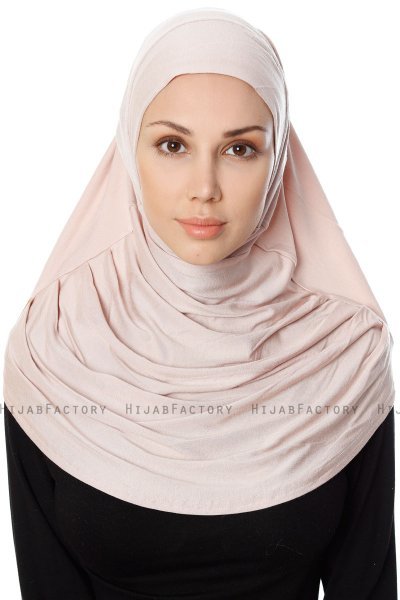 Ava - Hijab Al Amira Rosa Antico One-Piece - Ecardin
