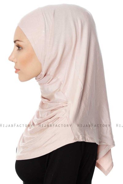 Ava - Hijab Al Amira Rosa Antico One-Piece - Ecardin