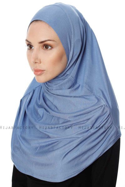 Ava - Hijab Al Amira Indaco One-Piece - Ecardin