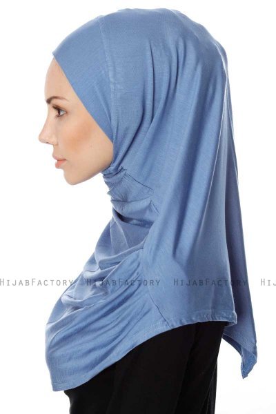 Ava - Hijab Al Amira Indaco One-Piece - Ecardin
