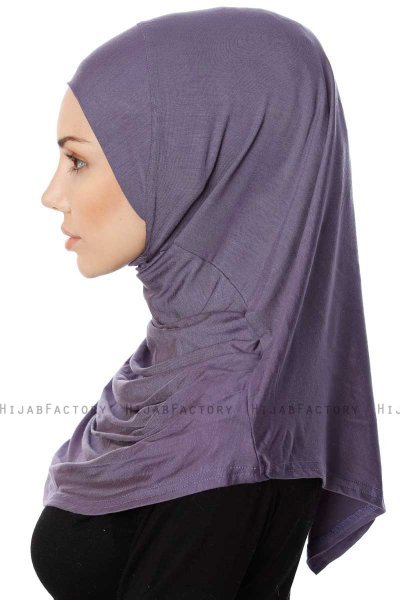 Ava - Hijab Al Amira Viola One-Piece - Ecardin