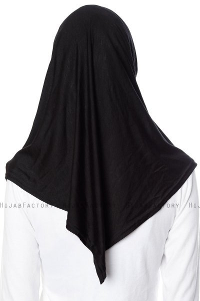 Ava - Hijab Al Amira Nero One-Piece - Ecardin