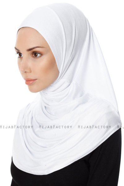 Ava - Hijab Al Amira Bianca One-Piece - Ecardin