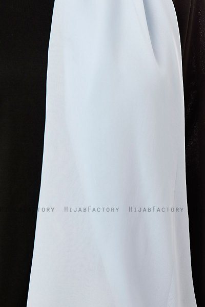 Ayla - Hijab Chiffon Azzurro