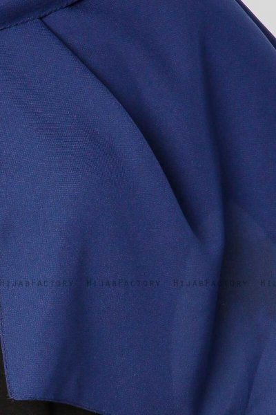 Ayla Mörk Marinblå Chiffon Hijab Sjal 300404e