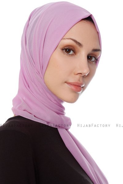 Ayla - Hijab Chiffon Pale Violet