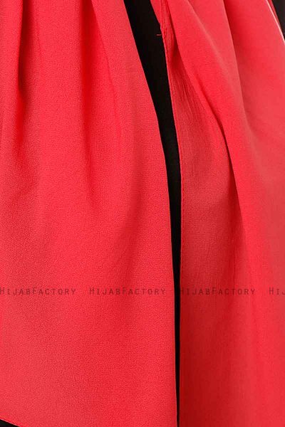 Ayla - Hijab Chiffon Rosso
