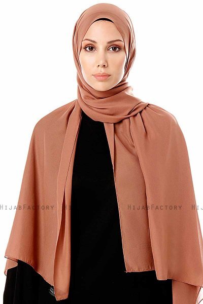 Ayla - Hijab Chiffon Taupe