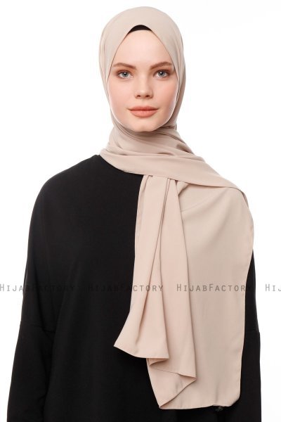 Aylin - Hijab Medine Silk Beige - Gülsoy