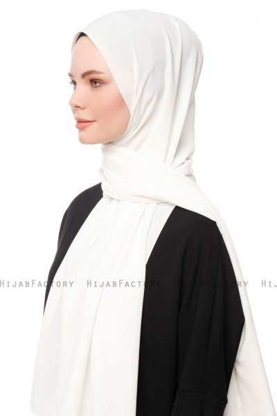 Aylin - Hijab Medine Silk Creme - Gülsoy