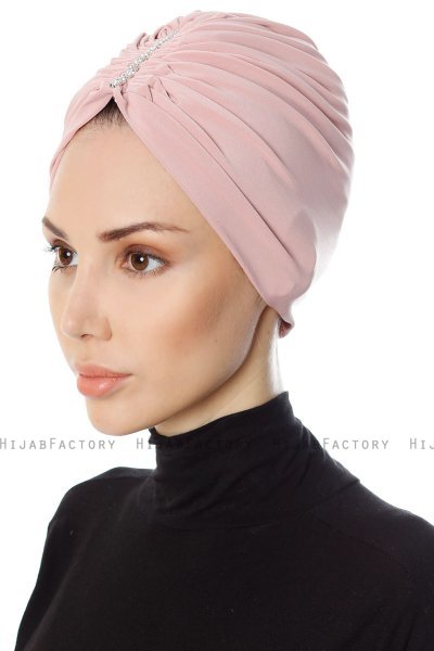 Aynur - Turbante Rosa Antico