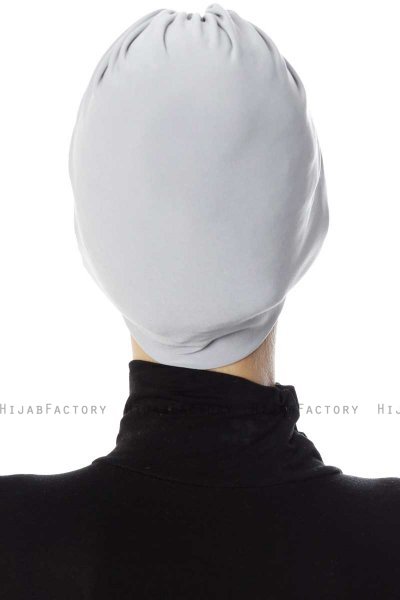 Aynur - Turbante Grigio Chiaro