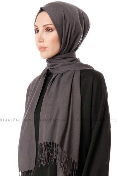 Aysel - Hijab Pashmina Antracite - Gülsoy