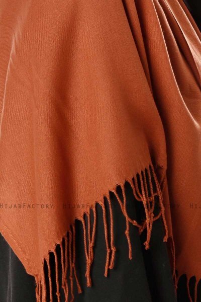 Aysel - Hijab Pashmina Marrone - Gülsoy