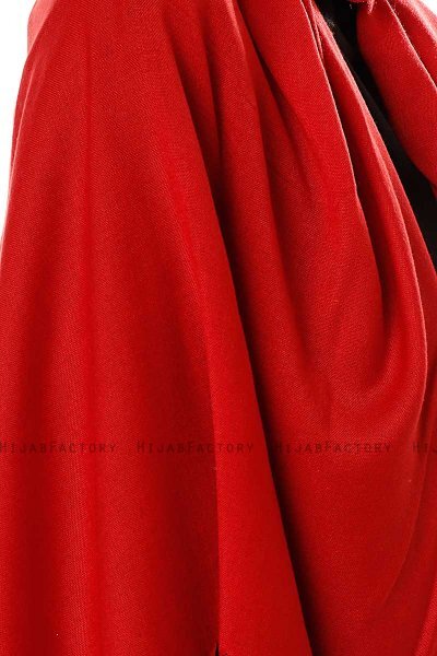 Aysel - Hijab Pashmina Rosso - Gülsoy