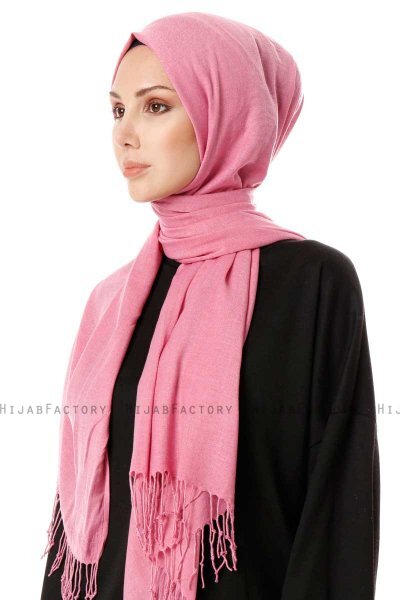 Aysel - Hijab Pashmina Rosa - Gülsoy