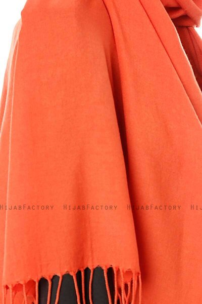 Aysel - Hijab Pashmina Rosso Mattone - Gülsoy