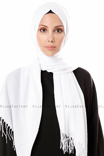 Aysel - Hijab Pashmina Bianca - Gülsoy