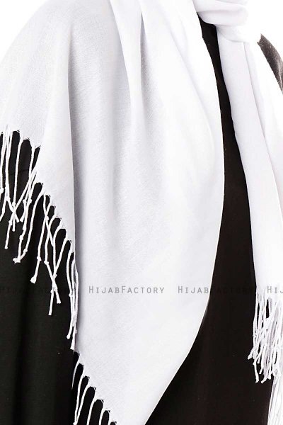 Aysel - Hijab Pashmina Bianca - Gülsoy