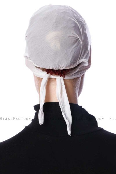 Azra - Bonnet Parizien Creme - Ecardin
