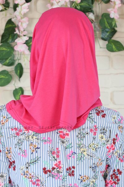 Wilda - Hijab Di Cotone Fucsia