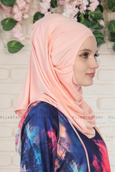 Wilda - Hijab Di Cotone Rosa Antico