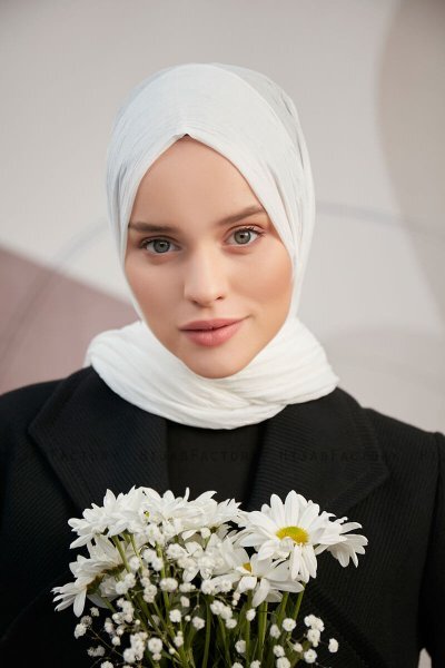 Serap - Hijab Bamboo Crash Creme