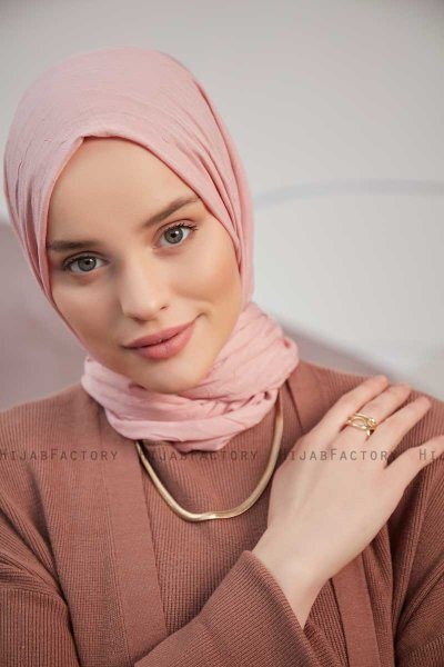 Serap - Hijab Bamboo Crash Rosa Antico