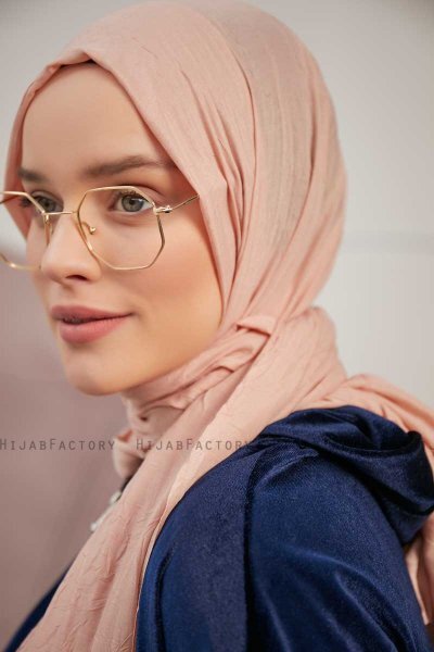Serap - Hijab Bamboo Crash Salmone