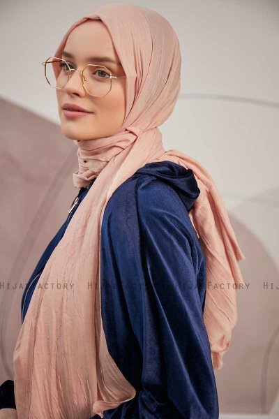 Serap - Hijab Bamboo Crash Salmone