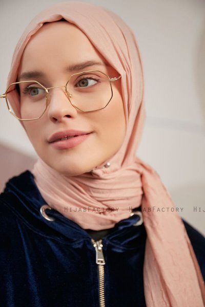 Serap - Hijab Bamboo Crash Salmone