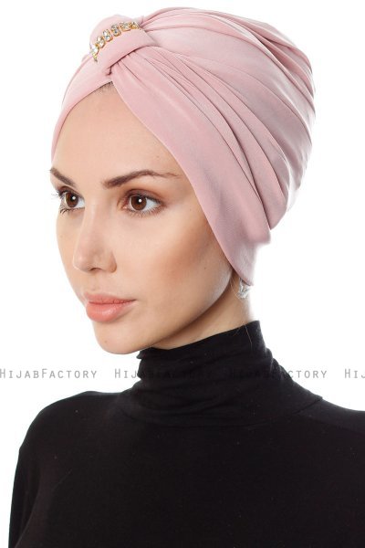 Bahar - Turbante Rosa Antico