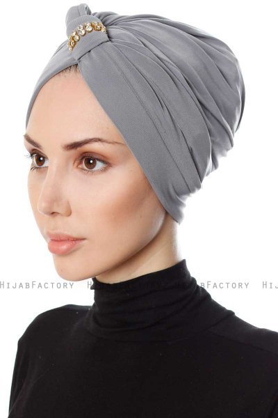 Bahar - Turbante Grigio