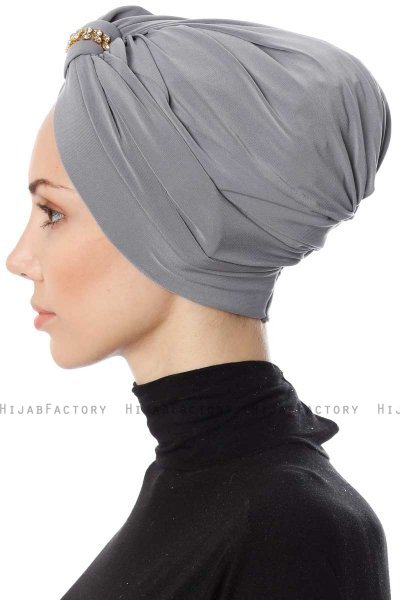 Bahar - Turbante Grigio