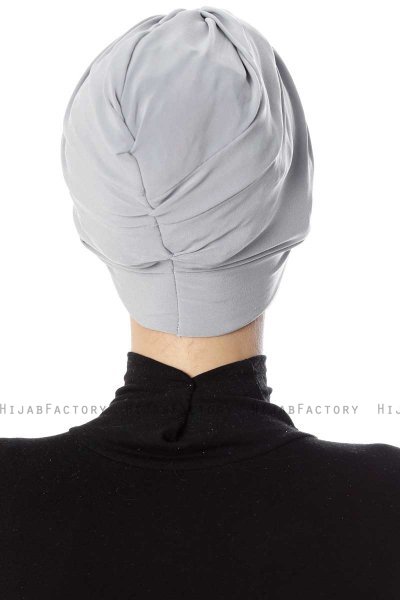 Bahar - Turbante Grigio Chiaro