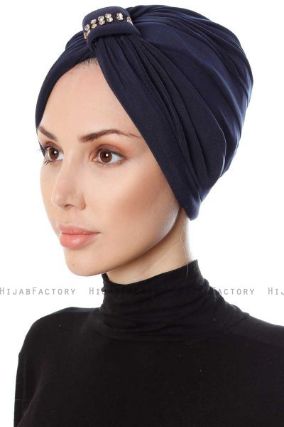 Bahar - Turbante Blu Navy