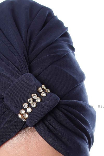 Bahar - Turbante Blu Navy