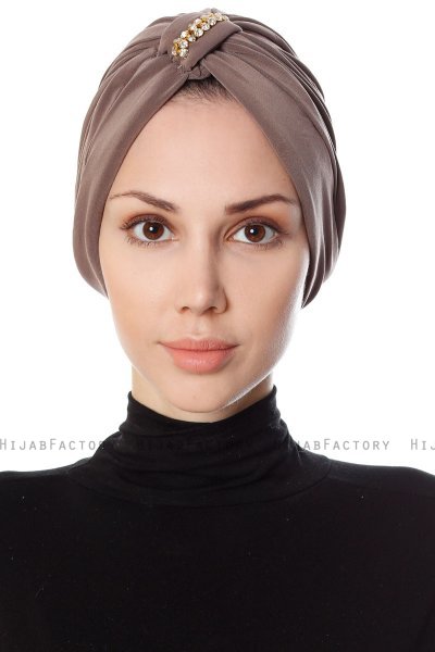 Bahar - Turbante Taupe