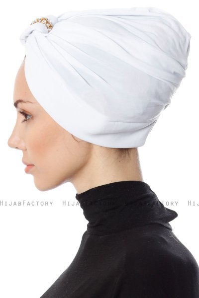 Bahar - Turbante Bianca