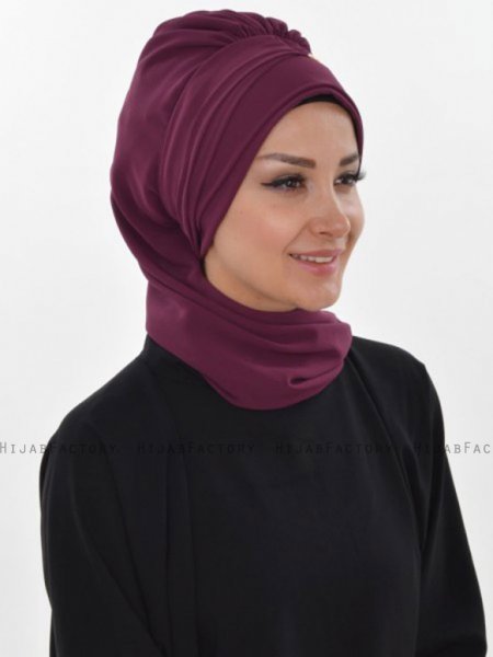 Beatrice Plommon Turban Ayse Turban 320909c