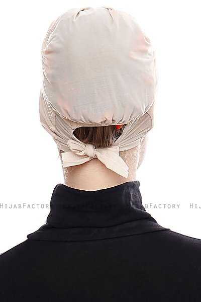 Belgin - Bonnet XXL Parizien Beige - Ecardin
