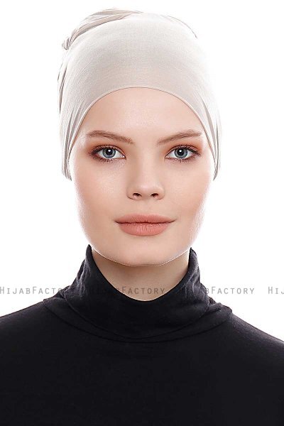 Belgin - Bonnet XXL Parizien Taupe Chiaro - Ecardin