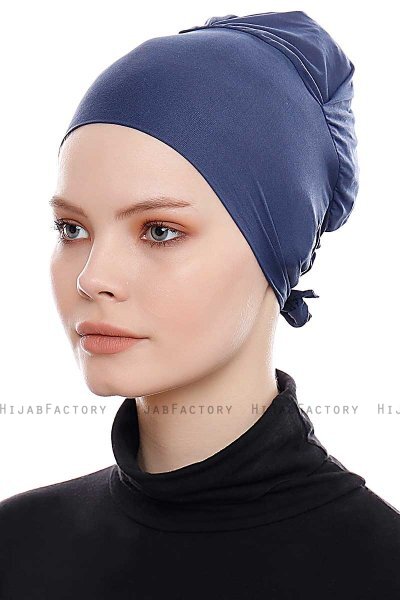 Belgin - Bonnet XXL Parizien Blu Navy - Ecardin